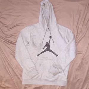 Grey pullover sweater